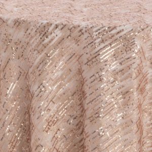 Rose Gold Laser Cut Textured Sheer - Image 3