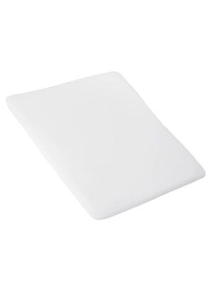 White Bamboo Folding Chair Pad